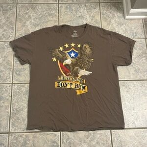 Brown USA Graphic Men's Tee